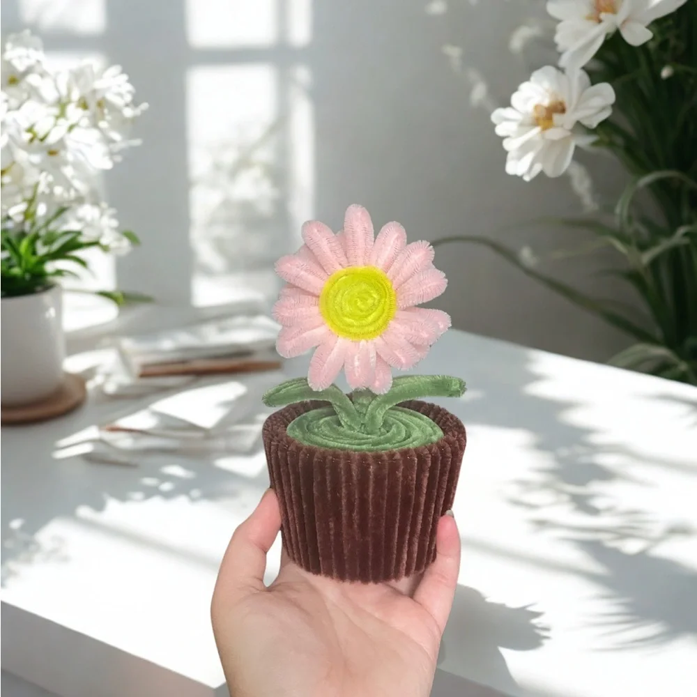 Handmade Mini Potted Forever Flowers